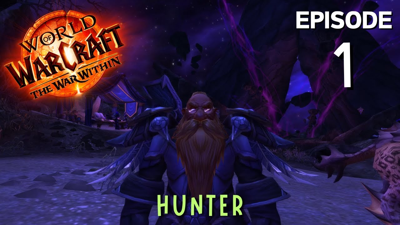 Let's Play World of Warcraft - Relaxing Gameplay - Dwarf Hunter - Part 1