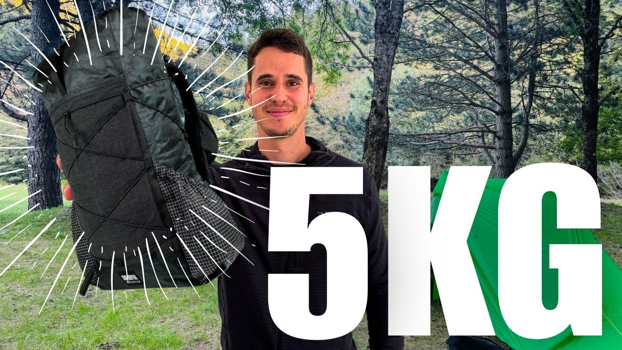 Mon SAC de TREK ULTRA-LÉGER pour 8 jours EN BIVOUAC