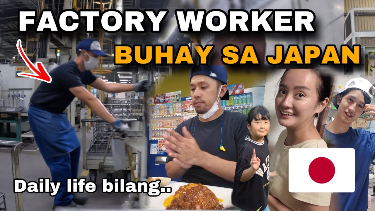 BUHAY FACTORY WORKER DITO SA JAPAN | Jpinoy Vlogs