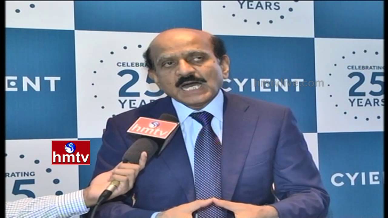 Cyient Software Company Chairman B. V. R. Mohan Reddy Face to Face | HMTV