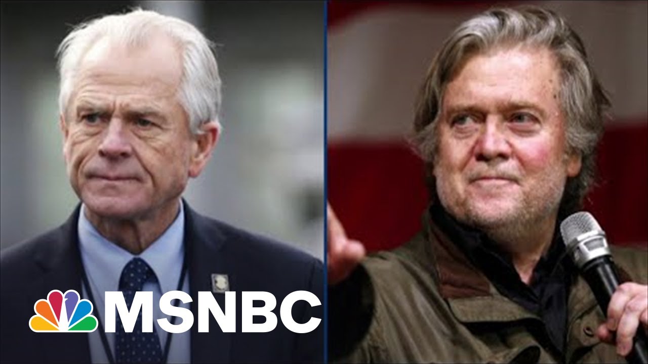 Busted: Indicted Trump Aide Bannon Sees Jan. 6 &lsquo;Playbook&rsquo; Leaked By Ally