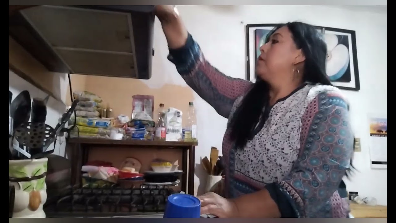 Limpiando mi estufa que está echa un ?