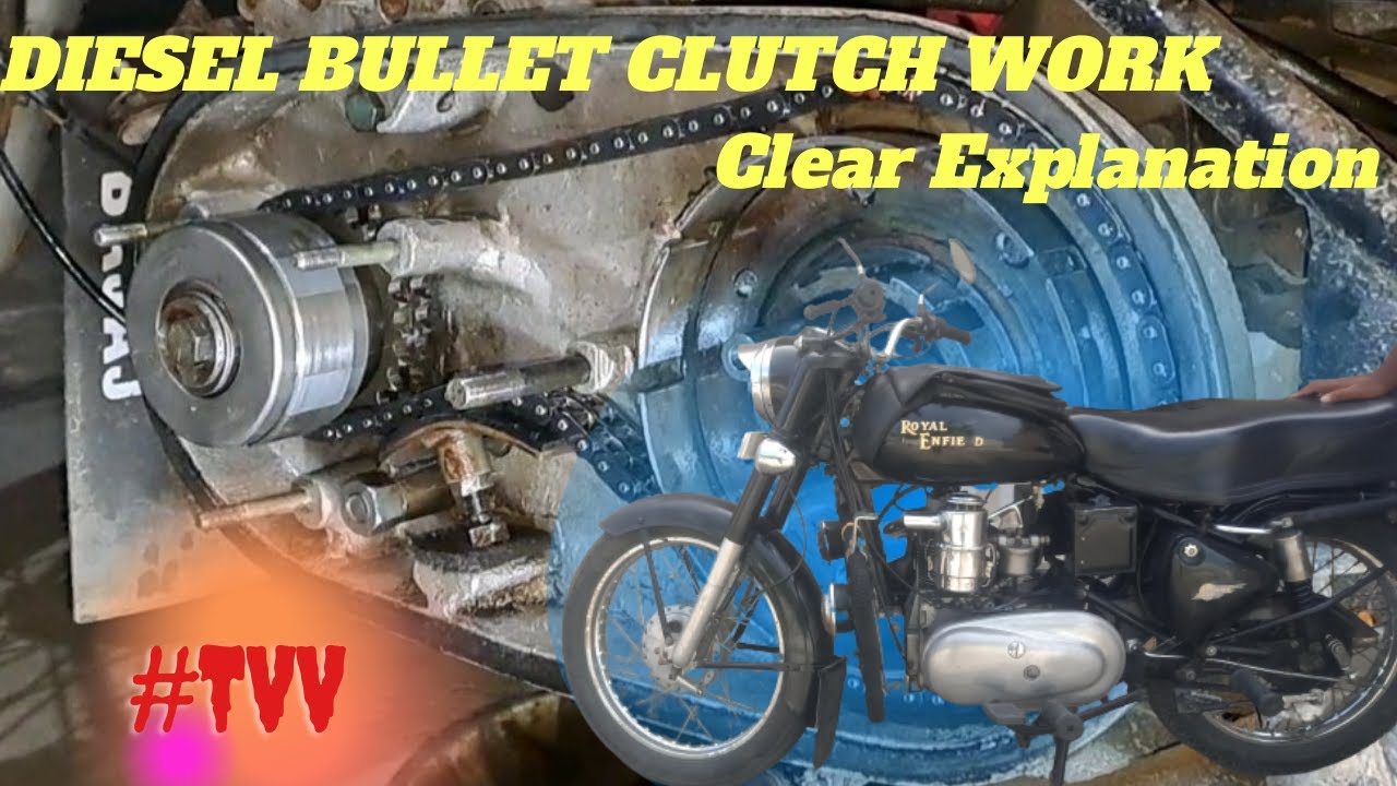 Diesel Bullet Clutch  Plate Replacement!! #dieselbullet #bullet #tvv #clutchreplacement