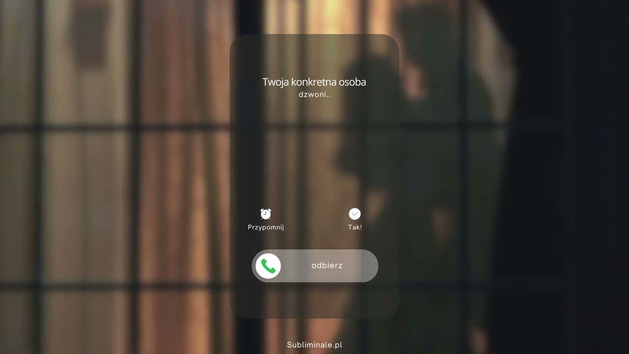 SP kontaktuje się teraz 💌 [subliminal]