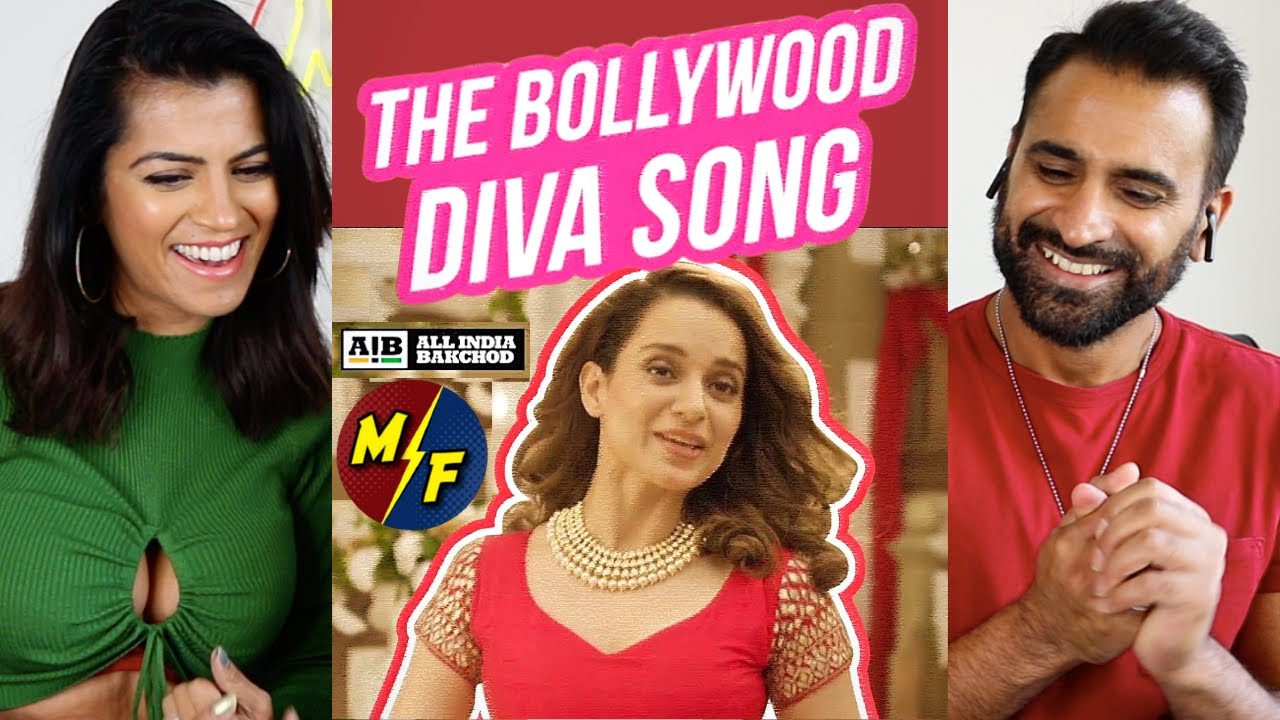 AIB feat. KANGANA RANAUT - THE BOLLYWOOD DIVA SONG REACTION!!