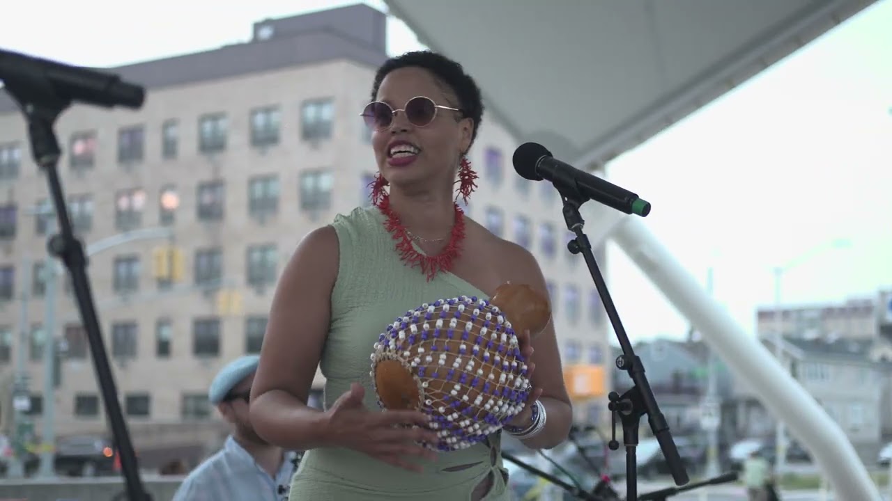 Melvis Santa at the 2025 Afro-Diasporic Ocean Festival