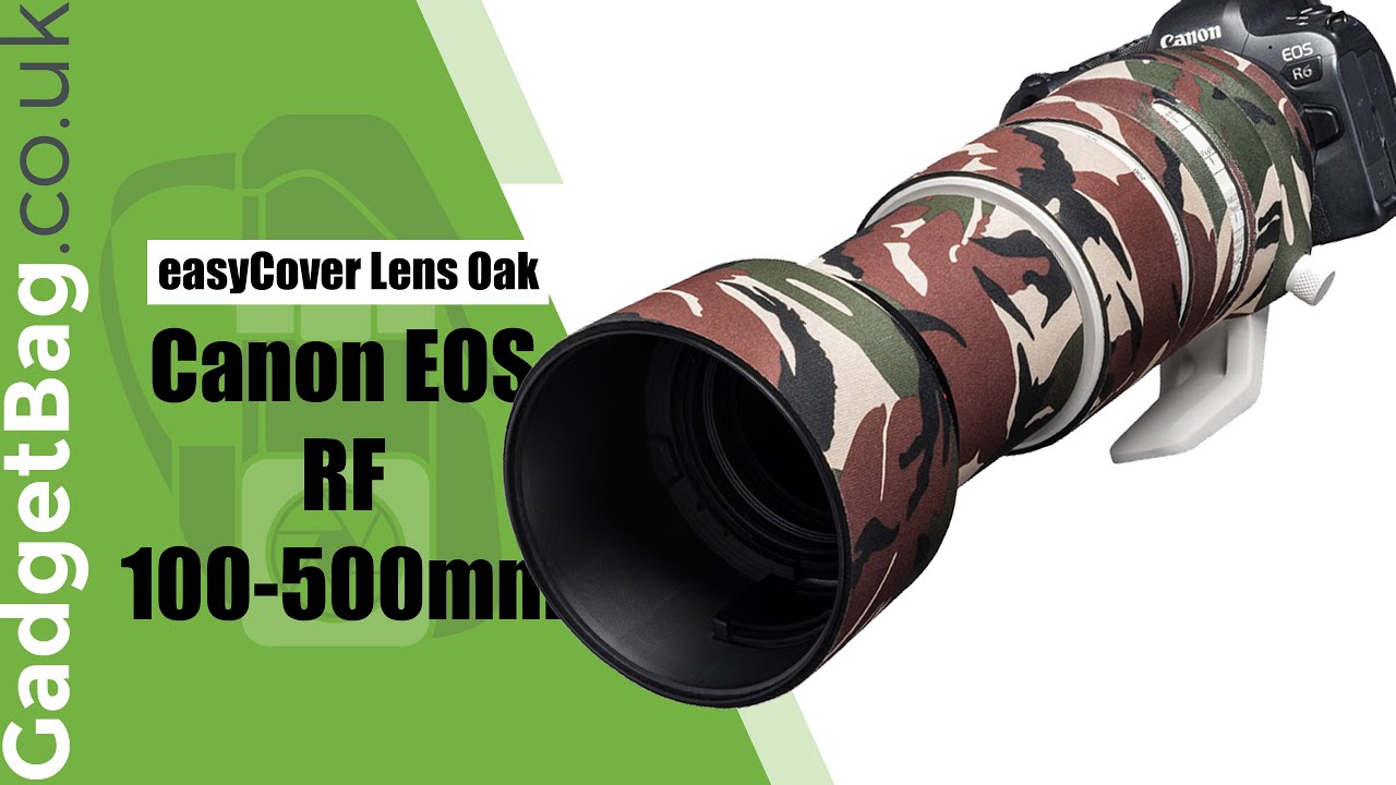 easyCover Lens Oak fitting for Canon RF 100-500mm f4.5-7.1L IS USM - protects lens from damage
