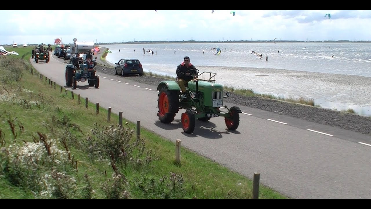 Plantagerit Wouw Zomertocht oude trekkers en motoren regio West deel 2