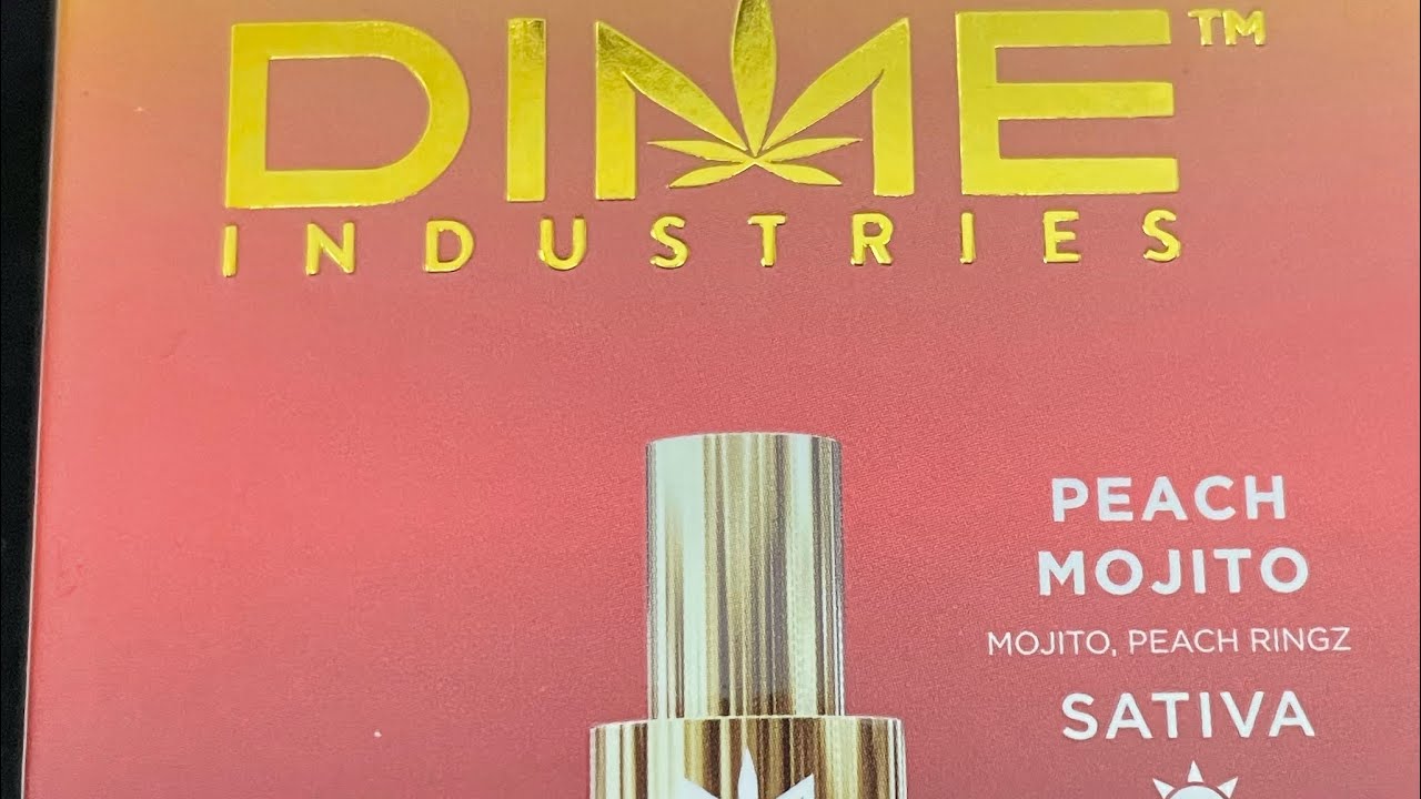 Dime Industries - Peach Mojito - Live Resin Cartridge