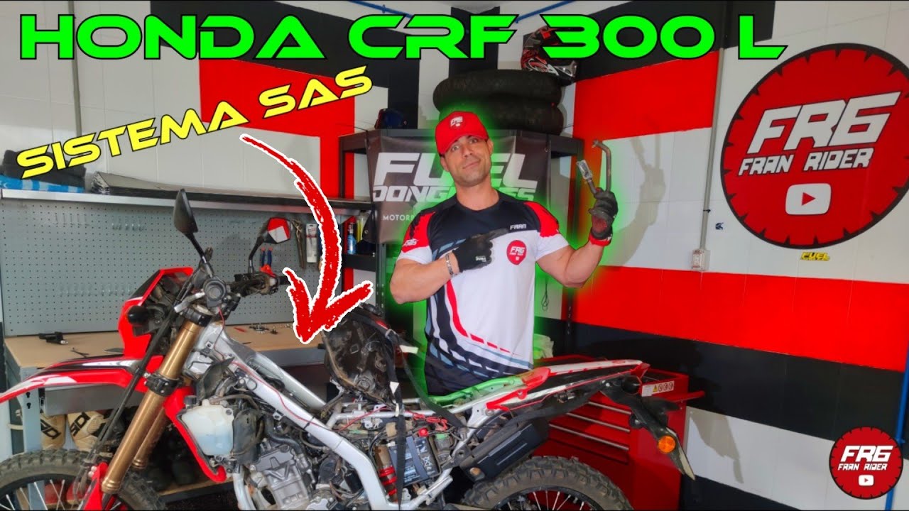 MECANICA HONDA CRF300L / MANUAL COMO SUPRIMIR SISTEMA SAS HONDA CRF300l / ZONA TALLER /FUELDONGLE‍🔧