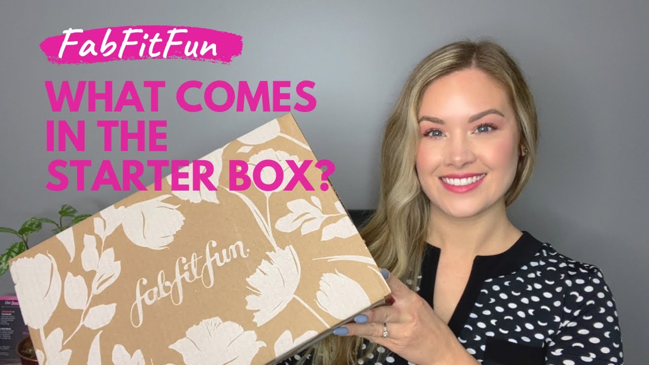 FabFitFun | What Comes In The Starter Box?