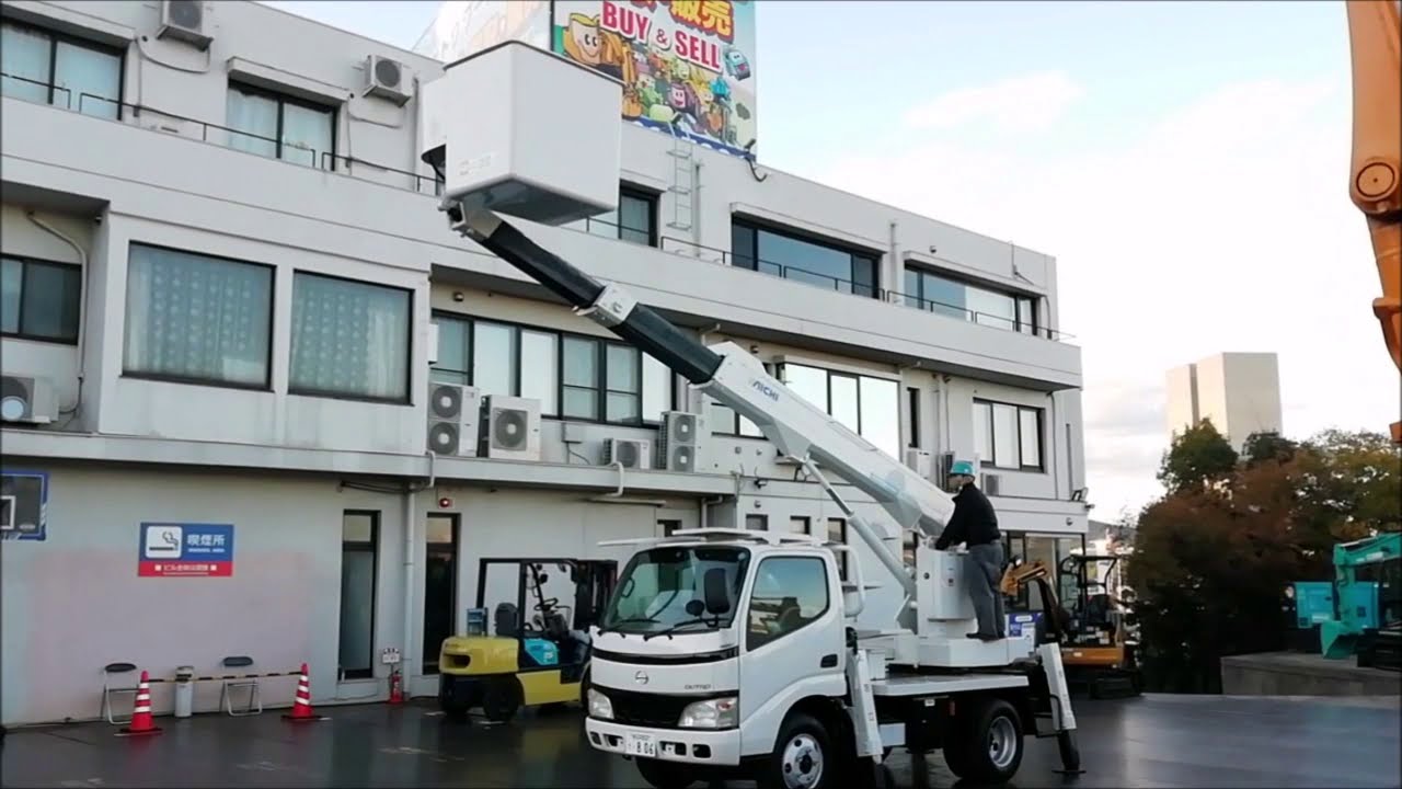 11.9m 高所作業車  SS12A アイチ [BL0017]【株式会社 トクワールド 在庫紹介】