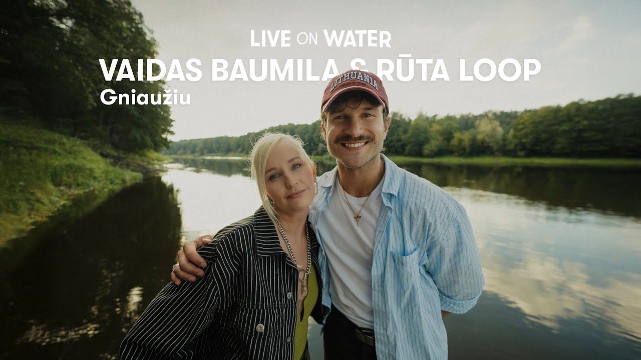 Vaidas Baumila & Rūta Loop – Gniaužiu (Acoustic Live) | Live on Water