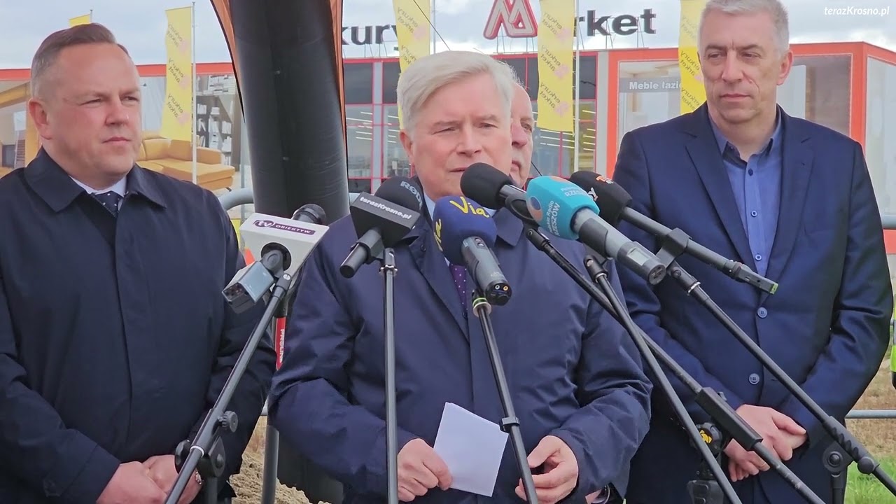 Krosno. Rozpoczęcie budowy odcinka drogi G