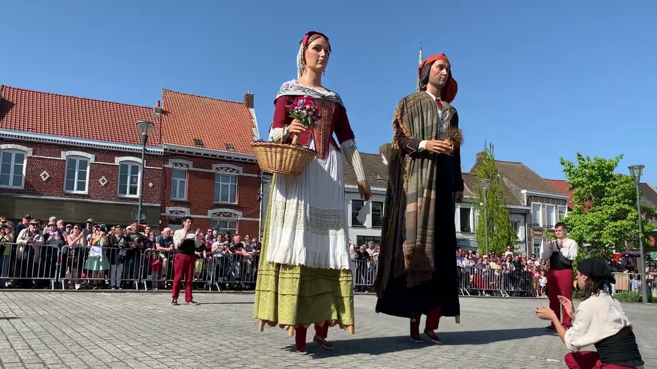 Ball dels Moros a Steenvoorde - 3ème Ducasse de Géants portés