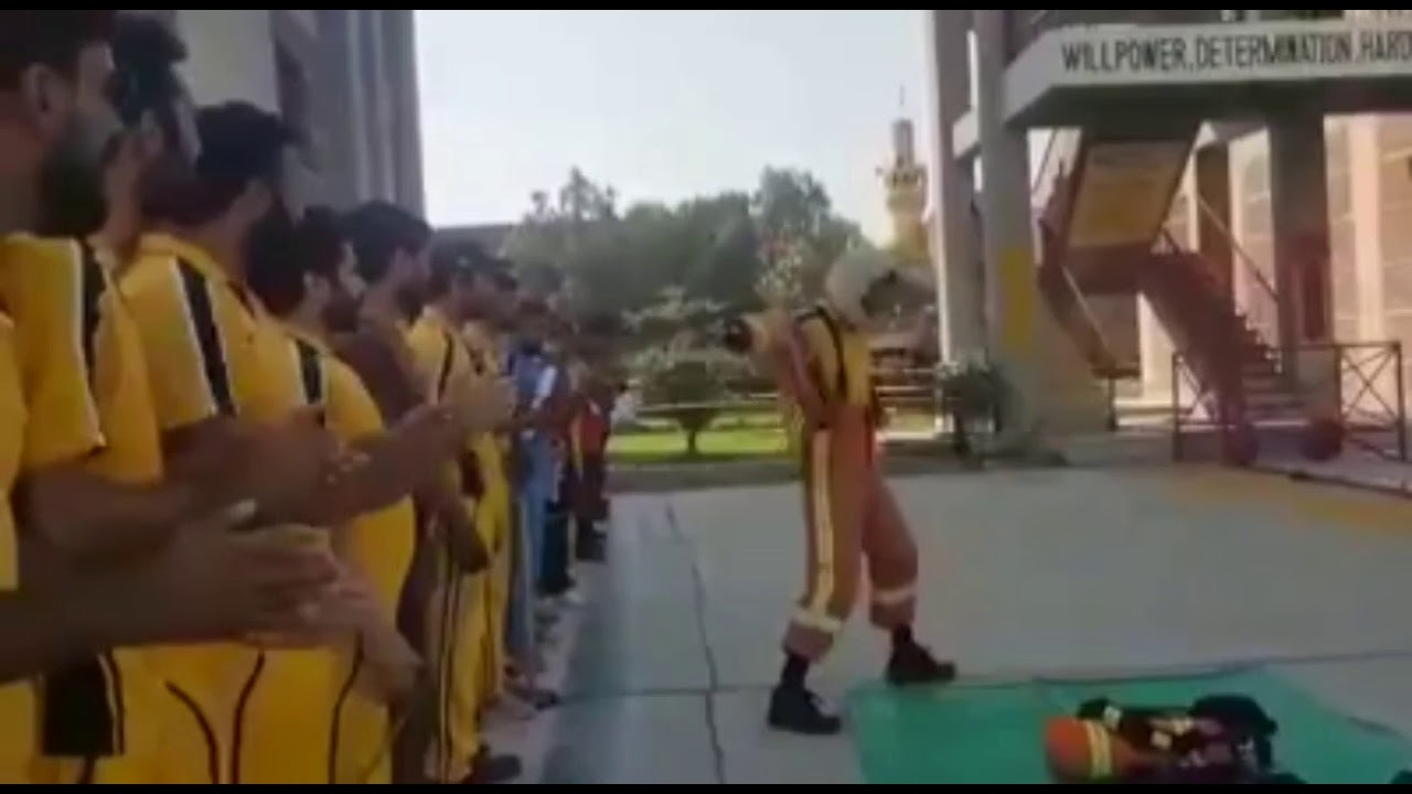 Fire fit challenge RESCUE 1122 k fire fighter ny kese or kis trha mukamal kia