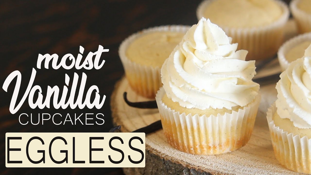 Eggless Vanilla Cupcakes Recipe | How Tasty Channel