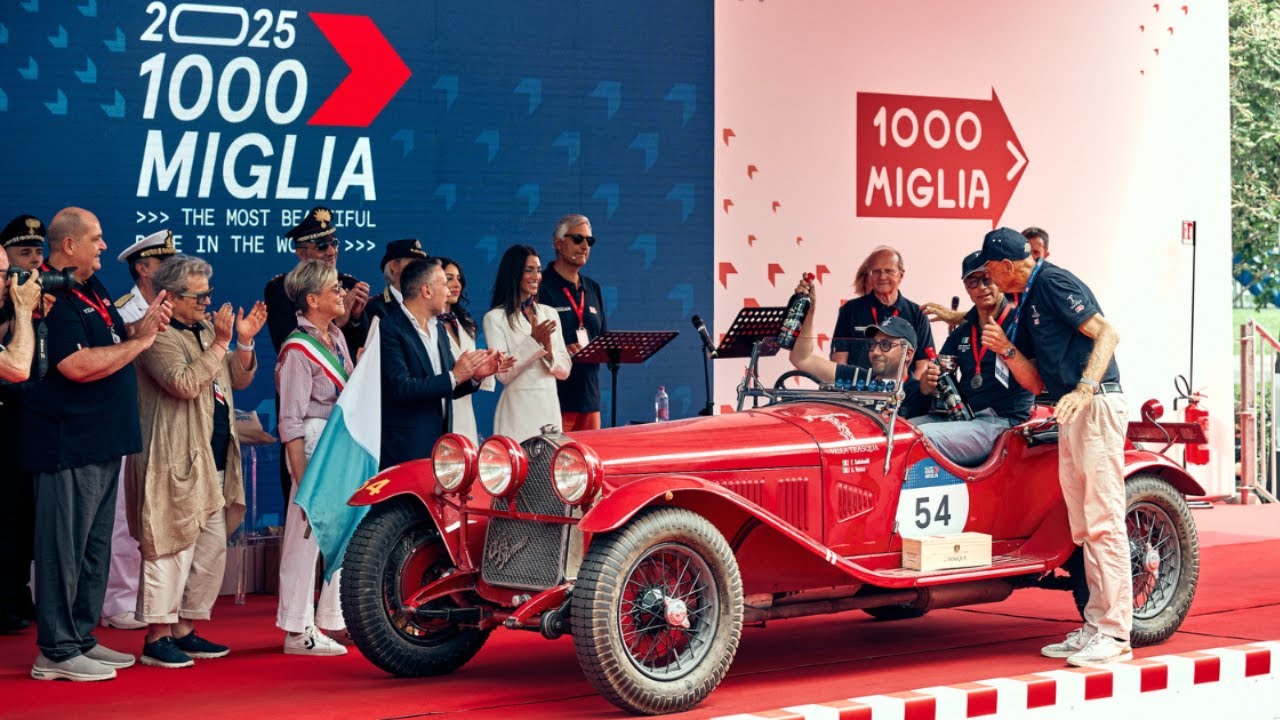 1000 Miglia 2025: le Alfa Romeo in gara