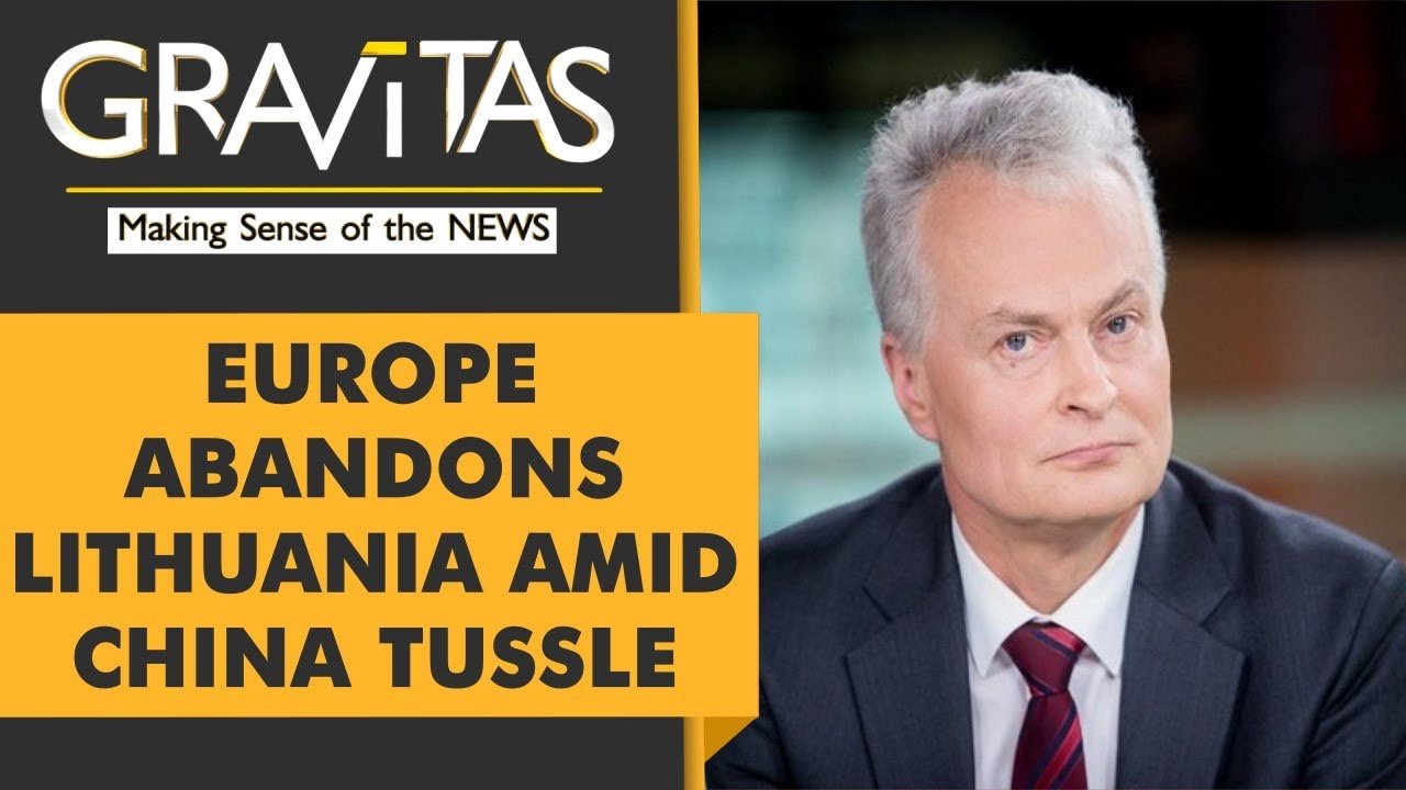Gravitas: German businesses press Lithuania to seek compromise with China