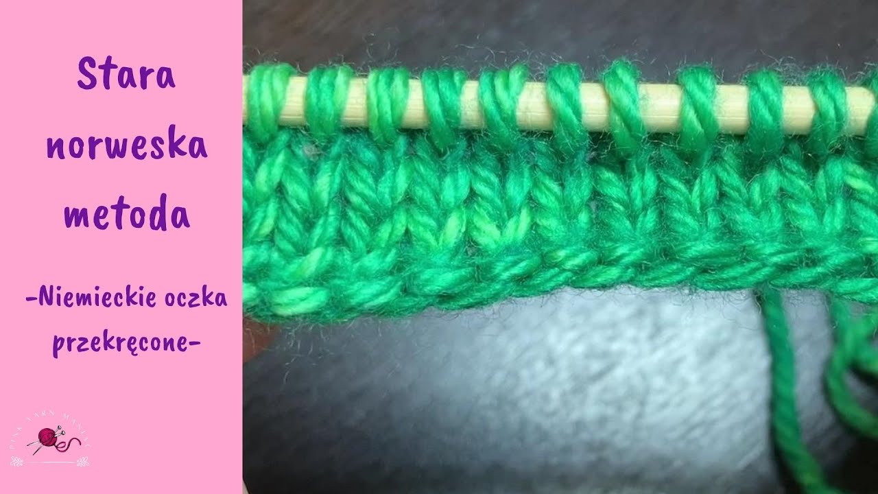 Stara norweska metoda nabierania oczek || Niemieckie oczka przekręcone || Old Norwegian Cast On