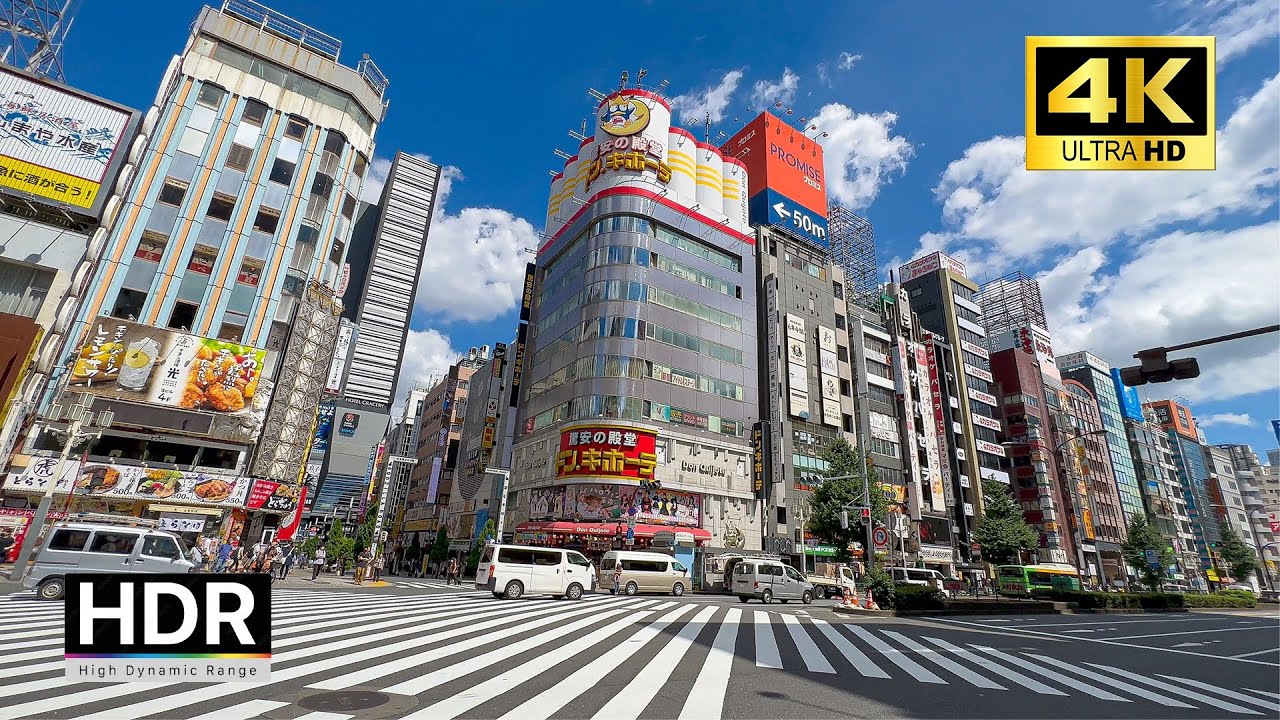 Tokyo Walk (Shinjuku) - 4K HDR