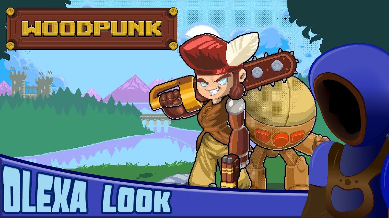 BULLET HELL DEFENSE ROGUELITE!  |  Olexa Look: Woodpunk