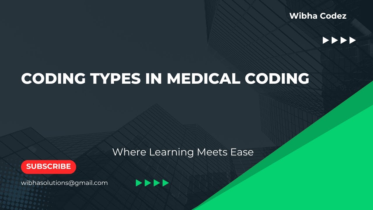 Medical Coding Training for beginners to advance - Types of Medical Coding