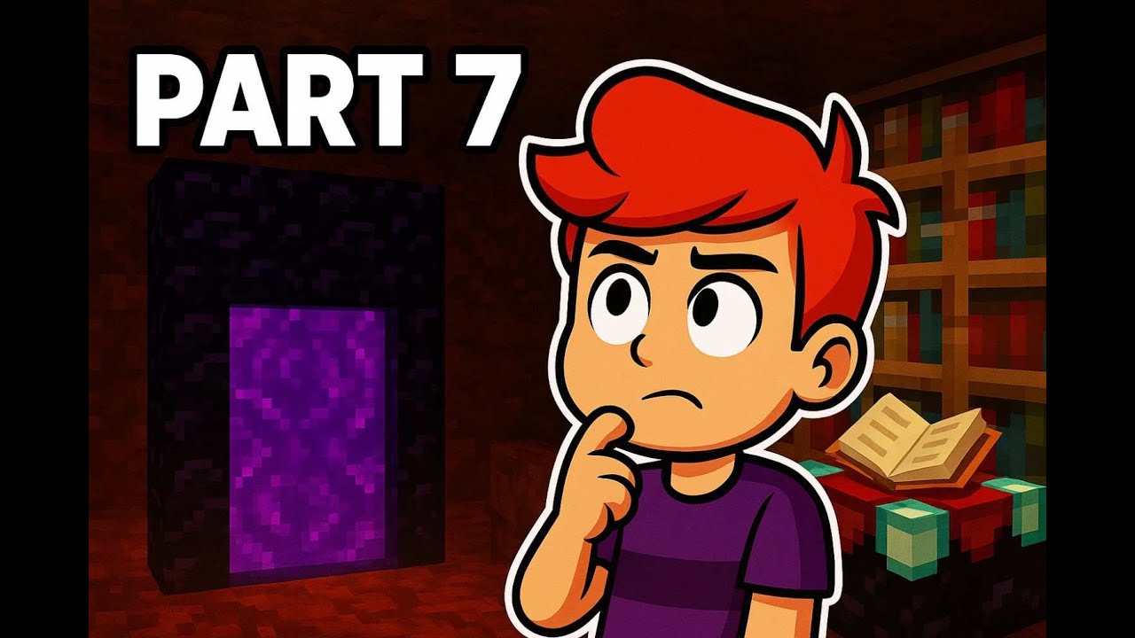 Nether Portal και Enchanting Table | Minecraft Survival Part 7