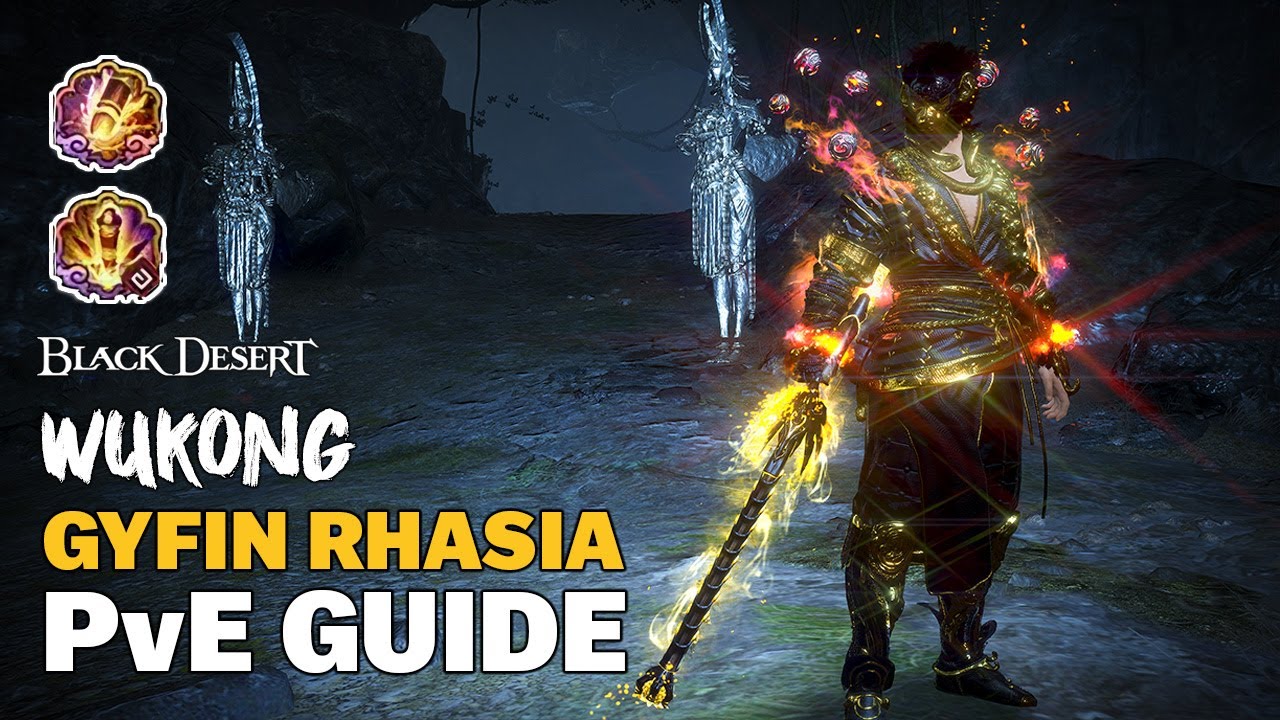 BDO | Wukong - Exclusive PvE Guide | Combo/Addons | for Only Gyfin Rhasia