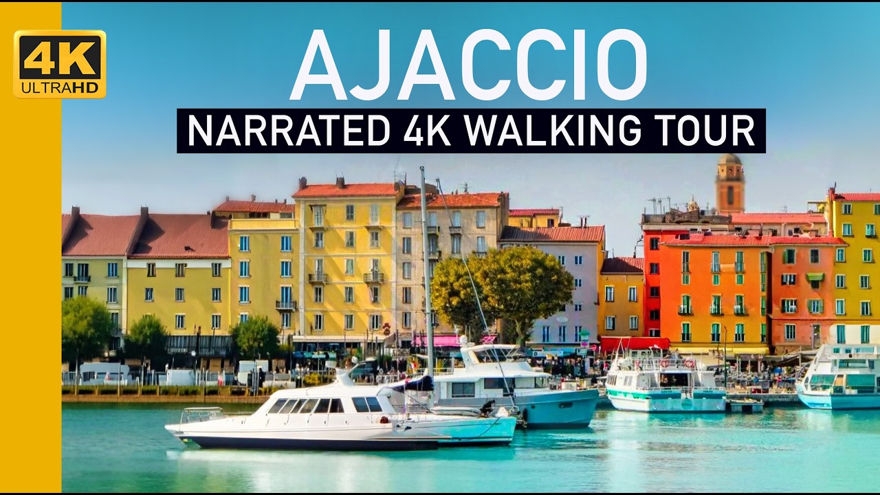 Ajaccio, Corsica Narrated Cruise Port Tour | Birthplace of Napoleon