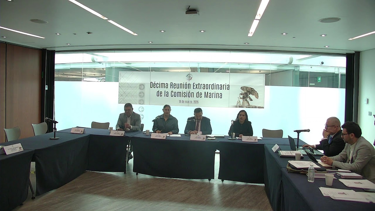 Reunión de la Comisión de Marina, del 18 de marzo de 2026