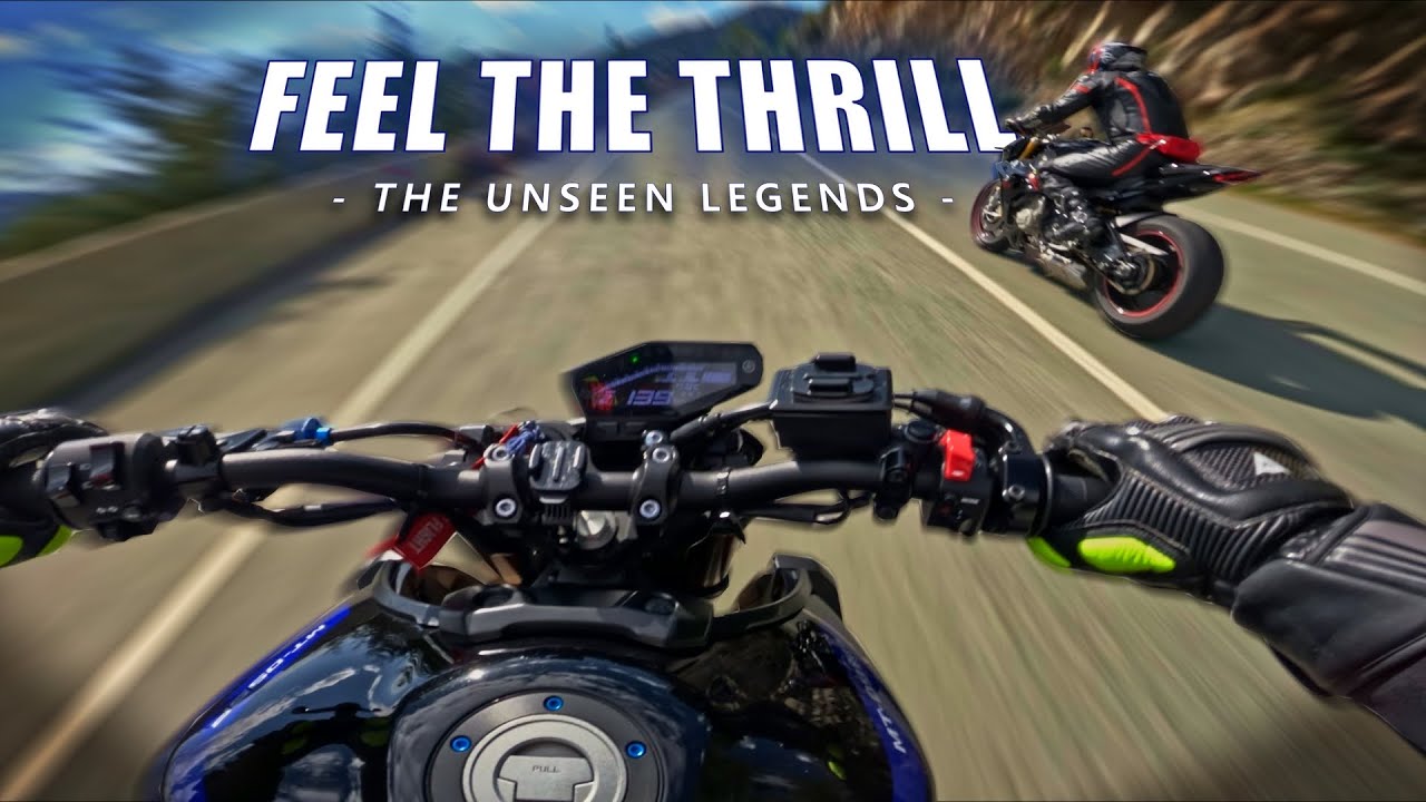 YAMAHA MT 09 - YAMAHA R6 - BMW S1000R Street Racing!