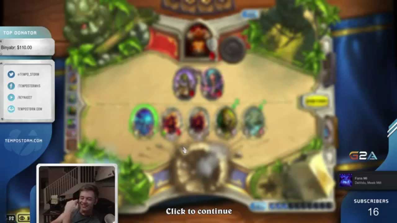 The Great Hearthstone Rap Battle Part 1.