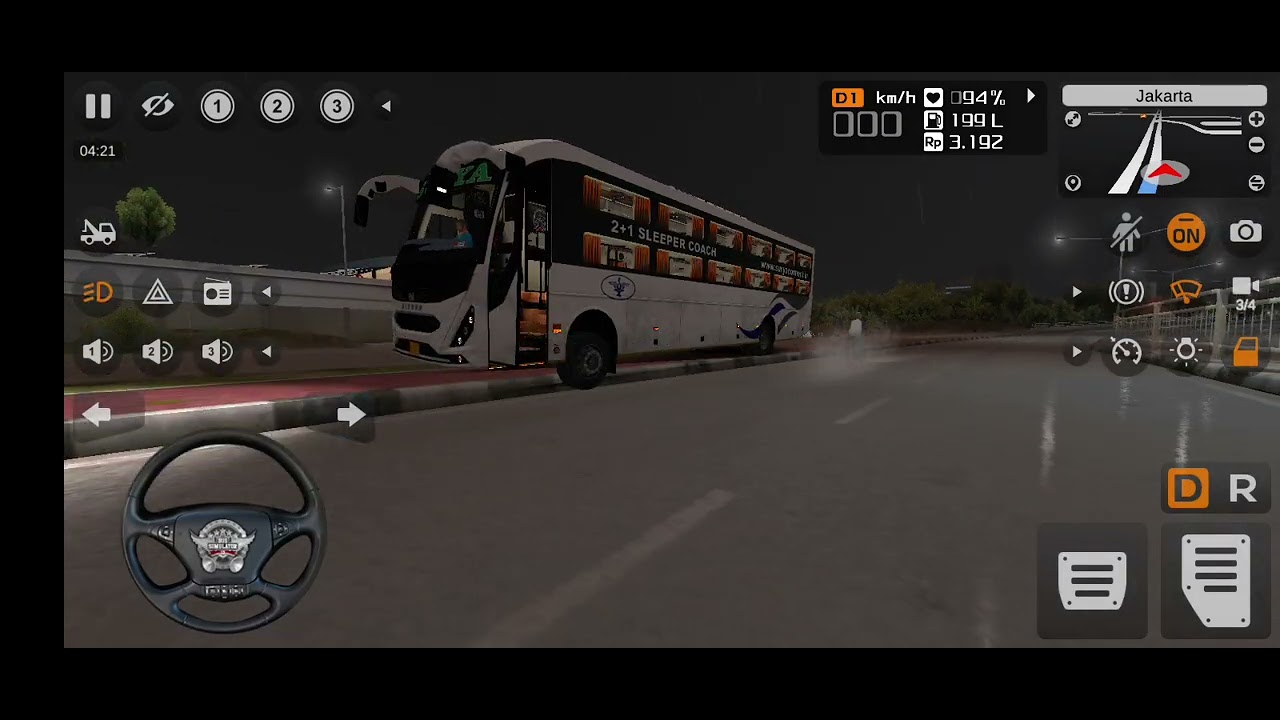 New luxury bus in bus simulator indonesia #bus #bussimulatorindonesia