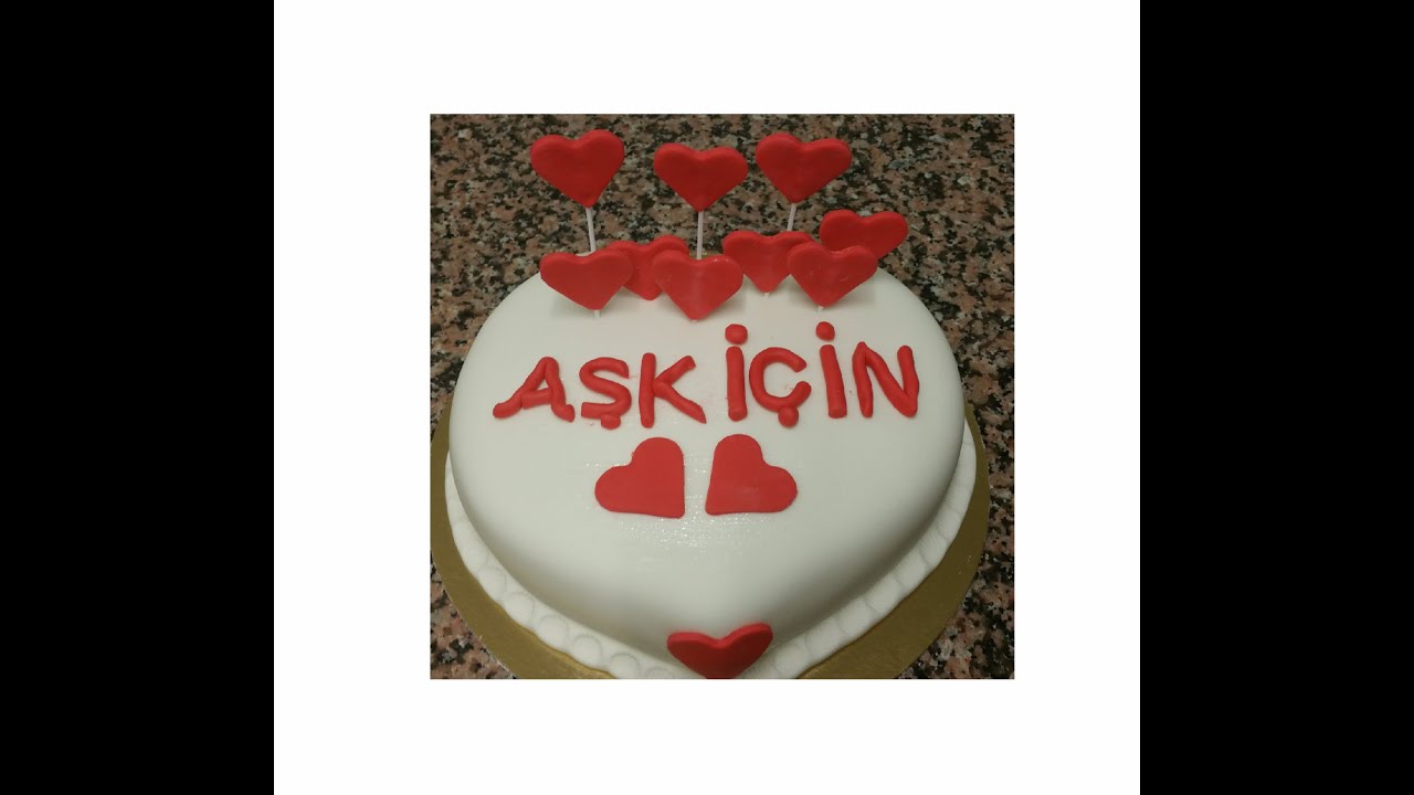 Kalp Model Pasta-Coeur Gateau [HD]