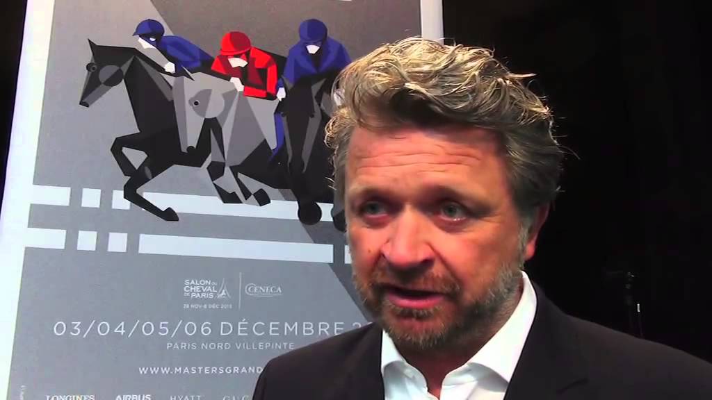 Longines Masters - Conférence de presse écuries d'Ecaussinnes 23 juin 2015 - Christophe Ameeuw, fond