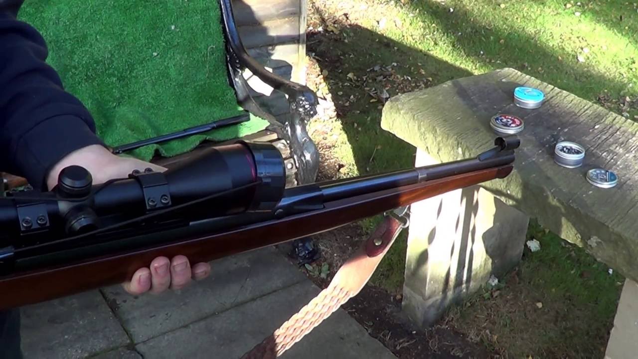 BSA Stutzen, обзор пневматической винтовки и стрельба из неё .22cal