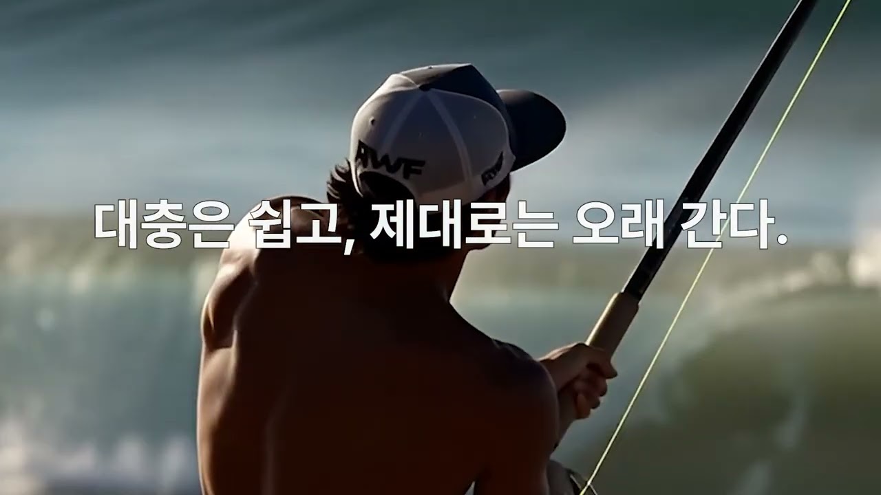 원투낚시 기반 낚시 브랜드 2026 RWF 티져 영상