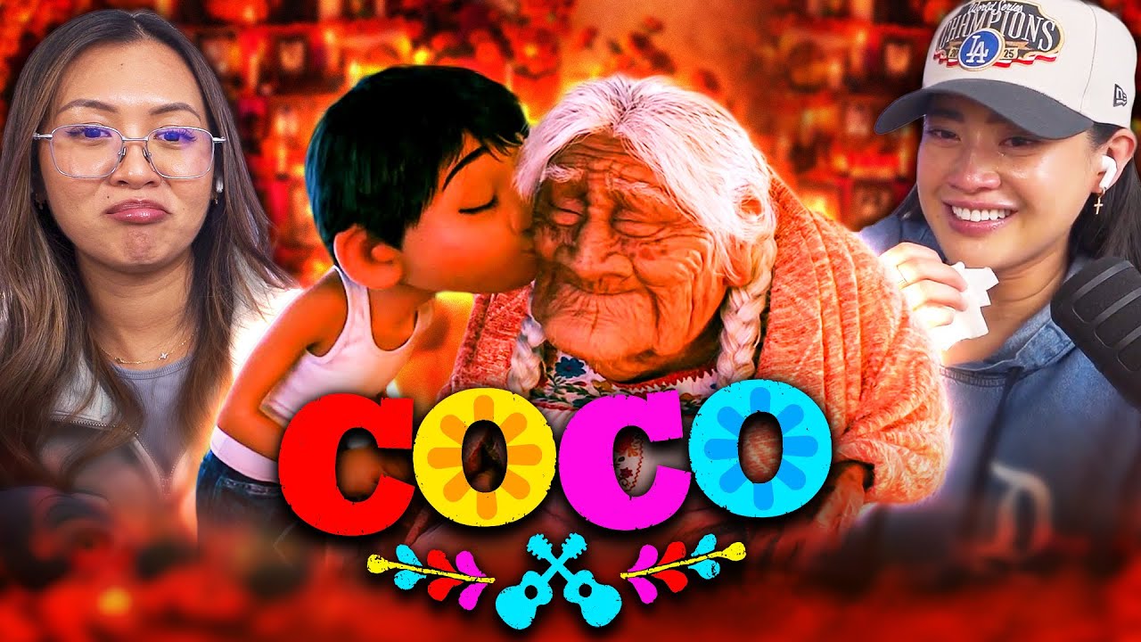 Я люблю «Коко» 💖🎸 Наш первый просмотр «Коко» от Pixar (2017) | Реакция супружеской пары