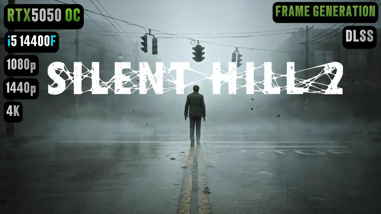 Silent Hill 2 RTX 5050 FPS TEST | Silent Hill 2 REMAKE RTX 5050 & i5 14400F Benchmark 1080p/1440p/4K