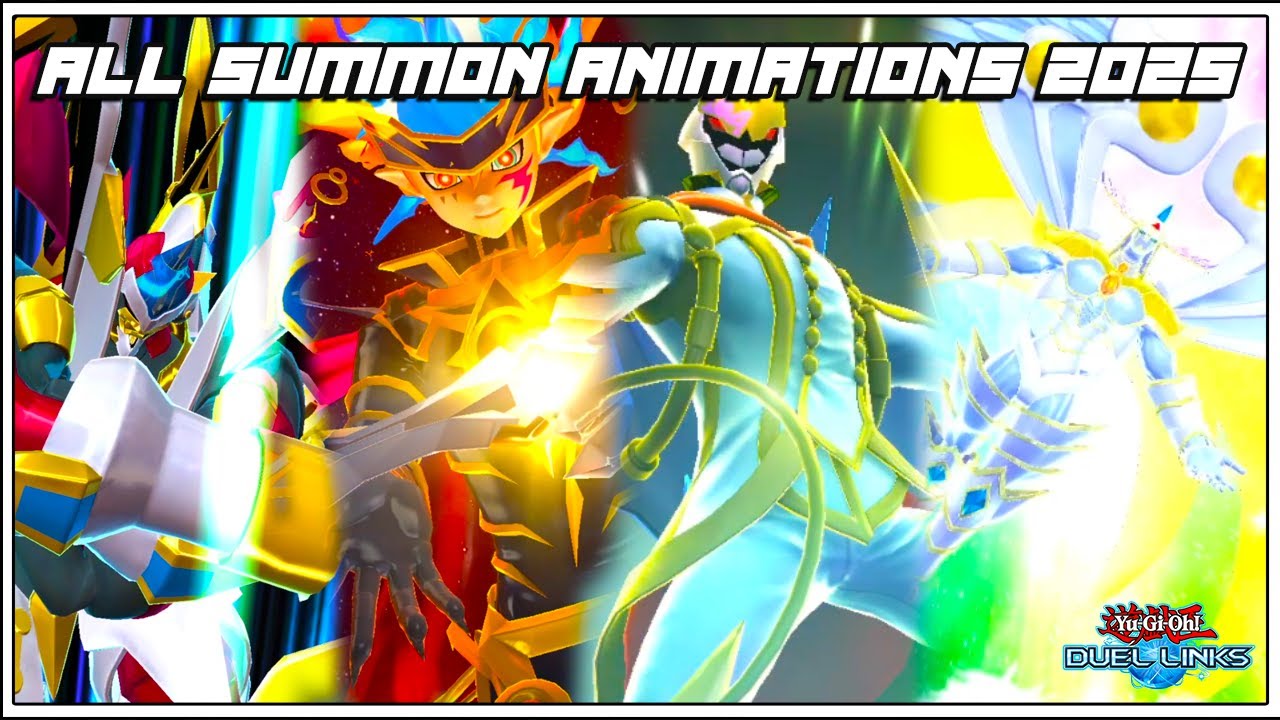 Yu-Gi-Oh! DUEL LINKS - All Summon Animations 2025 Japanese Voices (JP/EN) | From Newest Characters