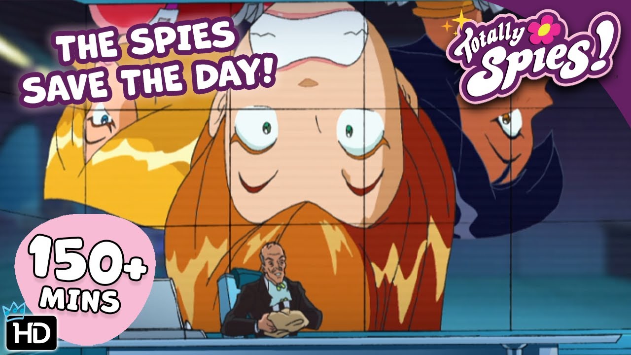 Spy Abductions & Best Save The Day Moments! - Season 1-3 ✨ FULL Episode Compilation 🌸 Totally Spies!