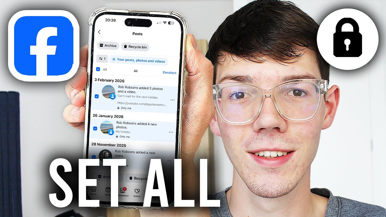 How To Set All Posts To Only Me On Facebook - Step By Step