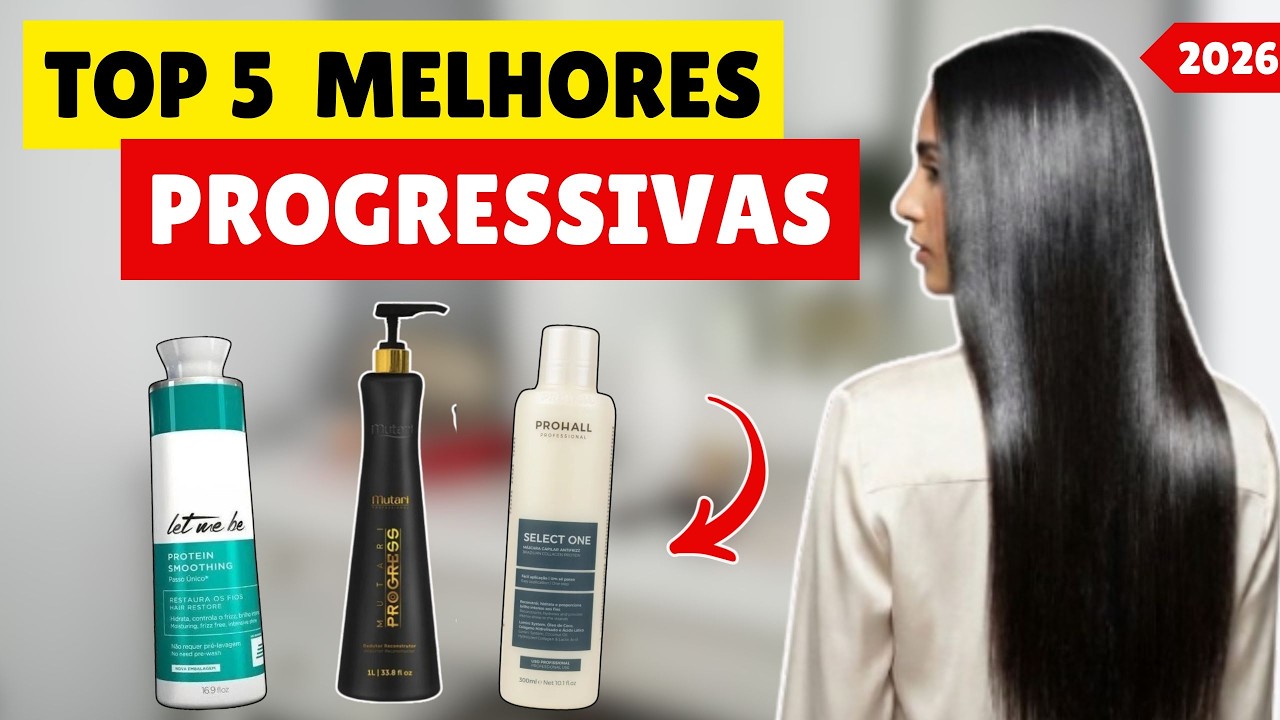 Top 5 MELHORES PROGRESSIVAS Sem Formol de 2026 | Quais as melhores progressivas sem formol de 2026?