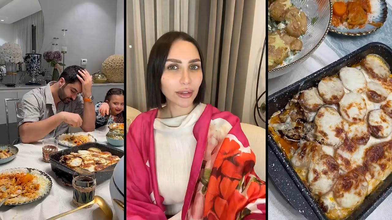 دكتوره خلود تطبخ الفطور مع خلودي الصغيره وتجهز السفرة لامين بيفطر معهاهم 💙