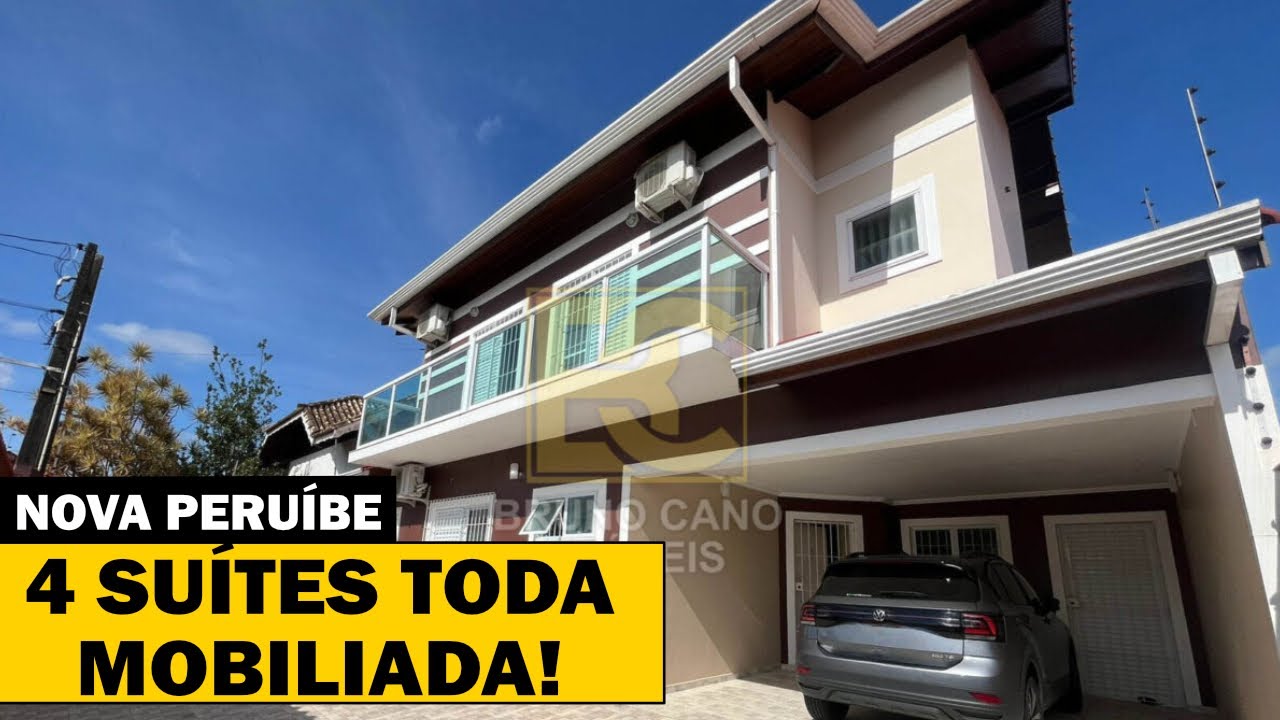 LINDO SOBRADO À 500M DO MAR COM 4 DOMRITÓRIOS E UMA LINDA ÁREA DE LAZER - Peruíbe SP | Litoral Sul
