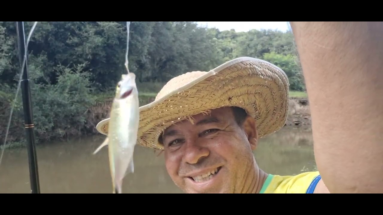 Pescando  Lambarizinho  no Miringuava