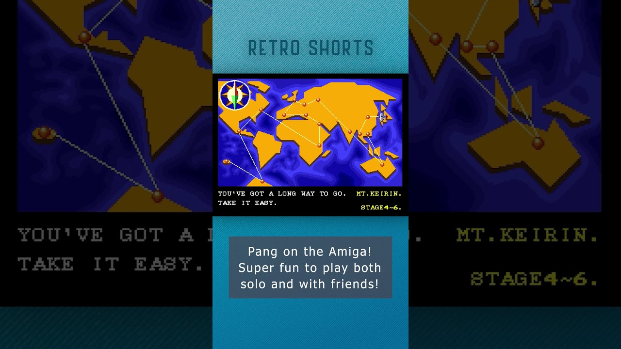 Pang on the Amiga! #shorts #amiga