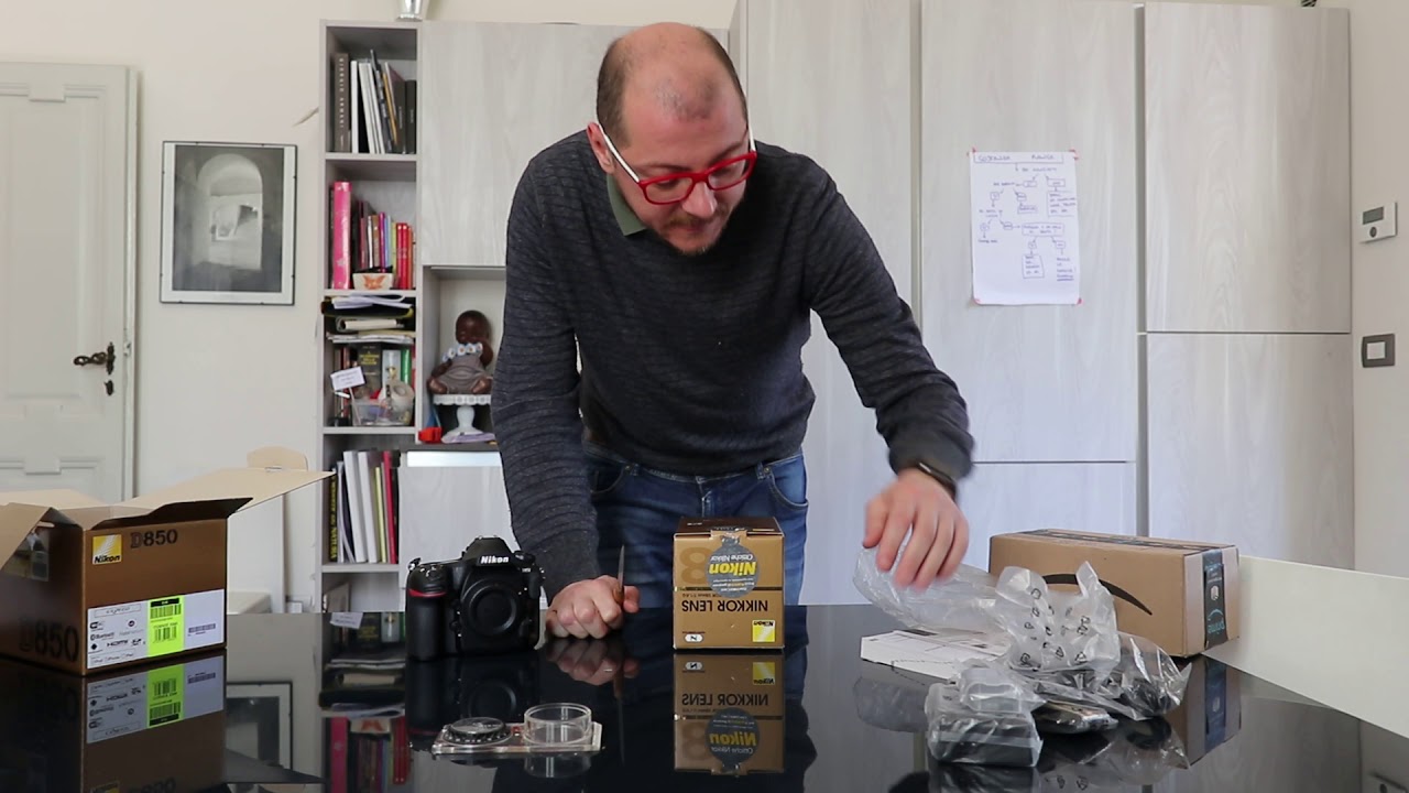Unboxing Nikon D850 + Nikkor 58mm 1.4G (Italiano)