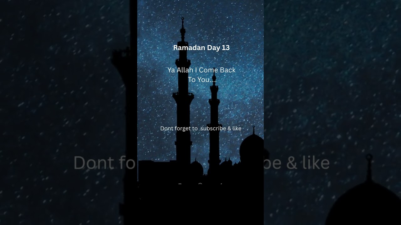 Ramadan Dua Before Iftar, Heart touching, True repentance from heart and Allah forgives all our sins